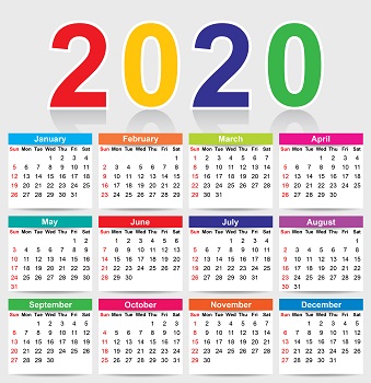 calendar 2019
