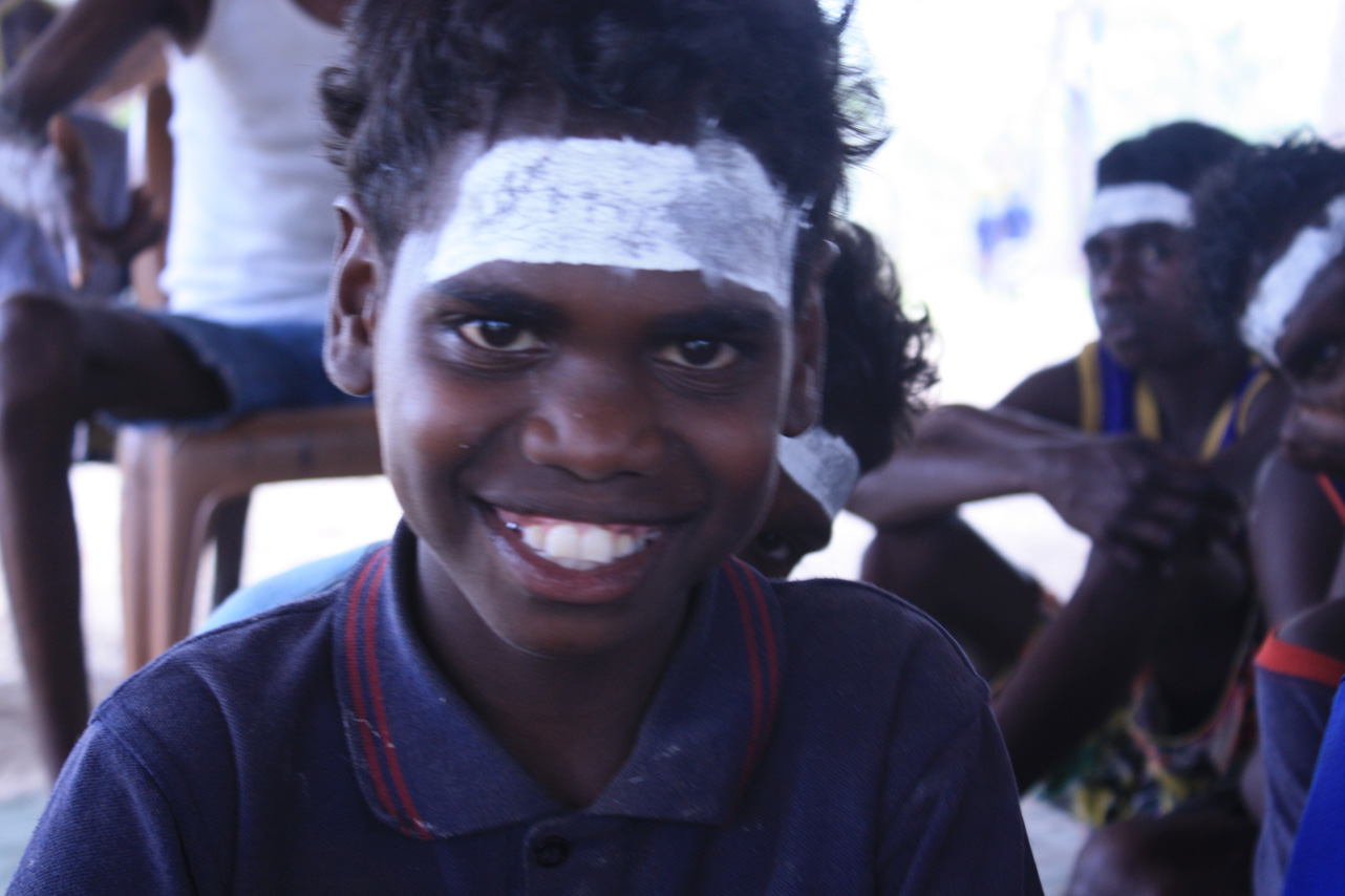 Student at Maparu during Living Letters visit